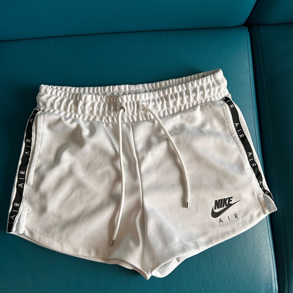Nike Women's White Athletic Shorts